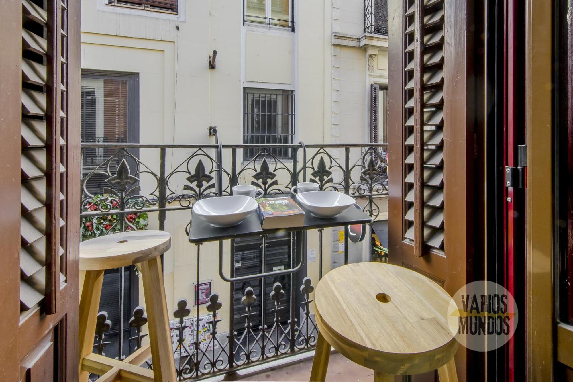 Beautiful Loft Para 3Pax En Huertas-Cortes マドリード エクステリア 写真
